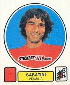 Sticker sabatini - Calciatori 1977-1978 n. 231 - Panini