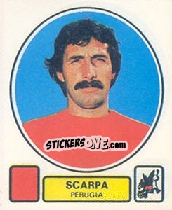 Sticker Scarpa - Calciatori 1977-1978 n. 232 - Panini