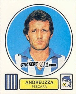 Sticker Andreuzza - Calciatori 1977-1978 n. 238 - Panini