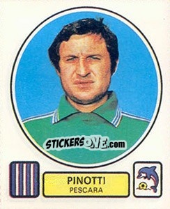 Figurina Pinotti - Calciatori 1977-1978 - Panini