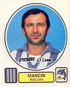 Sticker Mancin - Calciatori 1977-1978 - Panini