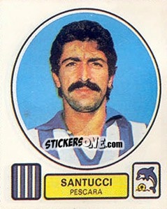 Figurina Santucci - Calciatori 1977-1978 - Panini