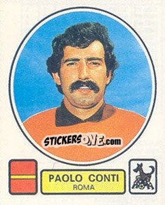 Cromo Paolo Conti - Calciatori 1977-1978 - Panini