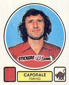Figurina Caporale - Calciatori 1977-1978 - Panini