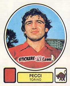 Sticker Pecci - Calciatori 1977-1978 - Panini