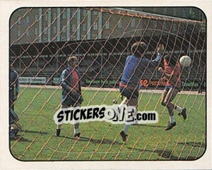 Sticker L'allenamento col pallone - Calciatori 1977-1978 - Panini