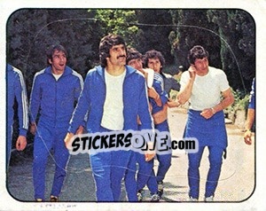 Sticker Due passi nel parco - Calciatori 1977-1978 - Panini