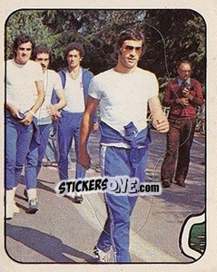 Sticker Distensione nel parco - Calciatori 1977-1978 n. 297 - Panini