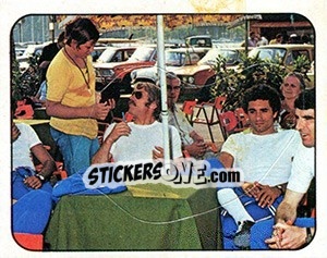 Sticker In riva al lago - Calciatori 1977-1978 n. 299 - Panini