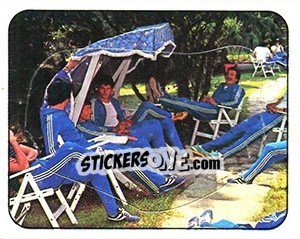 Sticker Un Po' Di Relax - Calciatori 1977-1978 n. 305 - Panini