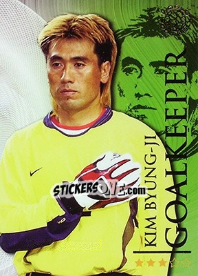 Sticker Byung-Ji Kim - World Football Online 2009-2010. Series 1 - Futera