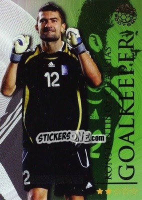 Sticker Chalkias Konstantinos - World Football Online 2009-2010. Series 1 n. 14 - Futera