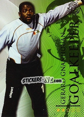 Sticker Gnanhouan Gerard - World Football Online 2009-2010. Series 1 n. 23 - Futera