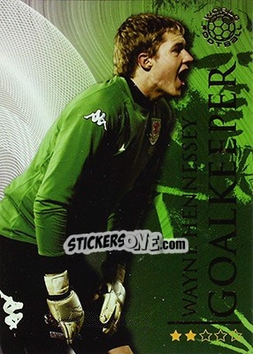 Sticker Hennessey Wayne - World Football Online 2009-2010. Series 1 n. 26 - Futera