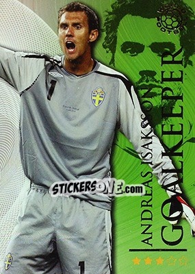 Sticker Isaksson Andreas - World Football Online 2009-2010. Series 1 - Futera