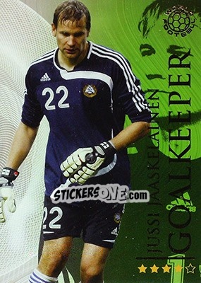Sticker Jaaskelainen Jussi - World Football Online 2009-2010. Series 1 - Futera