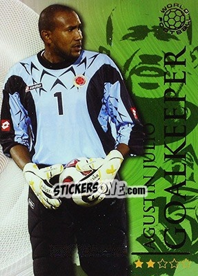 Sticker Julio Agustin - World Football Online 2009-2010. Series 1 - Futera