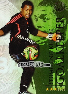 Sticker Khune Itumeleng - World Football Online 2009-2010. Series 1 - Futera