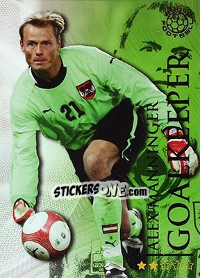 Sticker Manninger Alex - World Football Online 2009-2010. Series 1 - Futera