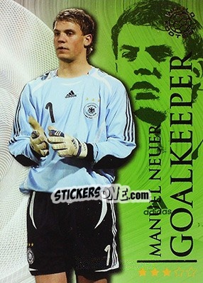 Sticker Neuer Manuel - World Football Online 2009-2010. Series 1 n. 41 - Futera