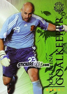Sticker Reina Pepe - World Football Online 2009-2010. Series 1 n. 49 - Futera