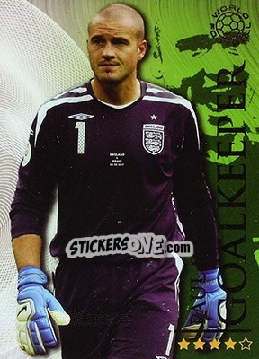 Sticker Robinson Paul - World Football Online 2009-2010. Series 1 n. 51 - Futera