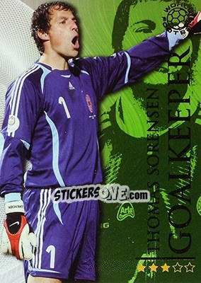 Sticker Sorensen Thomas - World Football Online 2009-2010. Series 1 - Futera