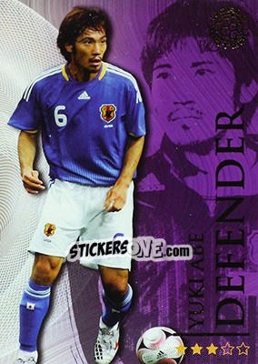 Sticker Abe Yuki - World Football Online 2009-2010. Series 1 - Futera