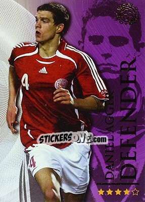 Figurina Agger Daniel - World Football Online 2009-2010. Series 1 n. 62 - Futera