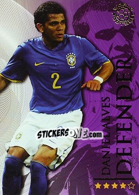 Sticker Alves Dani - World Football Online 2009-2010. Series 1 n. 64 - Futera