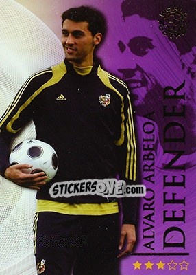 Sticker Arbeloa Alvaro - World Football Online 2009-2010. Series 1 - Futera