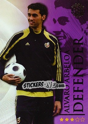 Sticker Arbeloa Alvaro - World Football Online 2009-2010. Series 1 n. 66 - Futera