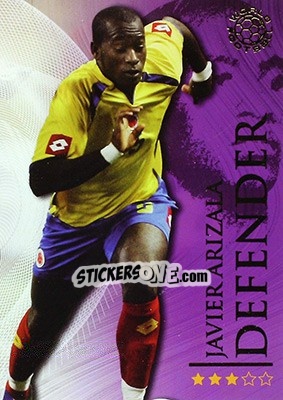 Cromo Arizala Javier - World Football Online 2009-2010. Series 1 - Futera