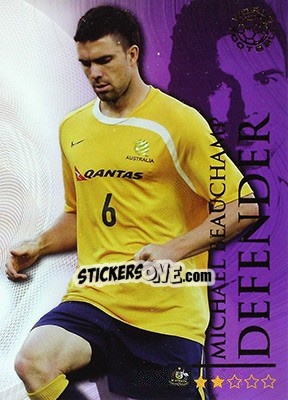 Sticker Beauchamp Michael - World Football Online 2009-2010. Series 1 - Futera