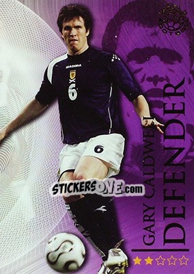 Sticker Caldwell Gary - World Football Online 2009-2010. Series 1 - Futera