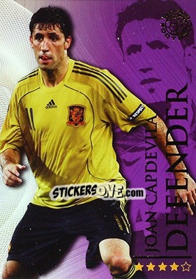 Sticker Capdevila Joan - World Football Online 2009-2010. Series 1 n. 79 - Futera