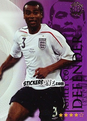 Sticker Cole Ashley - World Football Online 2009-2010. Series 1 n. 84 - Futera