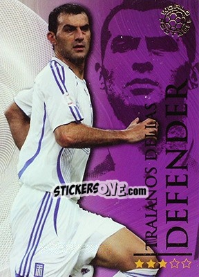 Sticker Dellas Traianos - World Football Online 2009-2010. Series 1 - Futera
