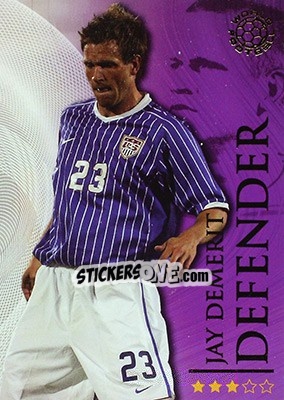 Sticker DeMerit Jay - World Football Online 2009-2010. Series 1 n. 89 - Futera