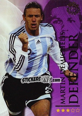 Sticker Demichelis Martin - World Football Online 2009-2010. Series 1 - Futera