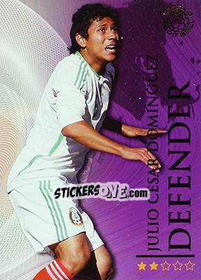 Sticker Dominguez Julio Cesar - World Football Online 2009-2010. Series 1 - Futera