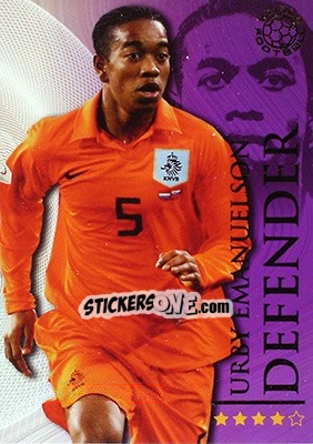 Sticker Emanuelson Urby - World Football Online 2009-2010. Series 1 - Futera