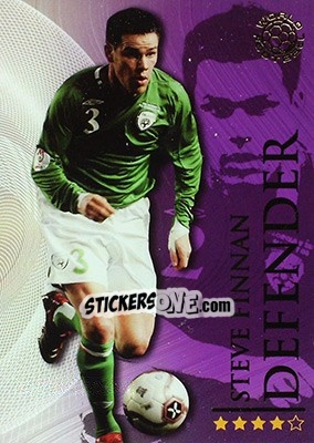 Sticker Finnan Steve - World Football Online 2009-2010. Series 1 - Futera