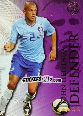Sticker Heitinga John - World Football Online 2009-2010. Series 1 - Futera