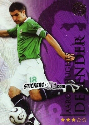 Sticker Hughes Aaron - World Football Online 2009-2010. Series 1 - Futera