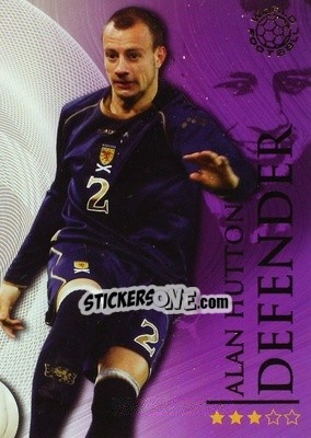 Sticker Hutton Alan - World Football Online 2009-2010. Series 1 n. 107 - Futera