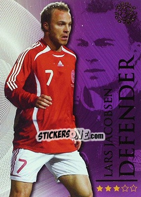Sticker Jacobsen Lars - World Football Online 2009-2010. Series 1 - Futera