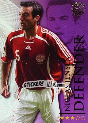 Sticker Jensen Niclas - World Football Online 2009-2010. Series 1 - Futera