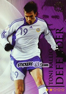 Sticker Kallio Toni - World Football Online 2009-2010. Series 1 - Futera