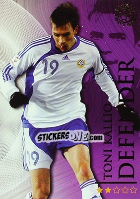 Cromo Kallio Toni - World Football Online 2009-2010. Series 1 - Futera